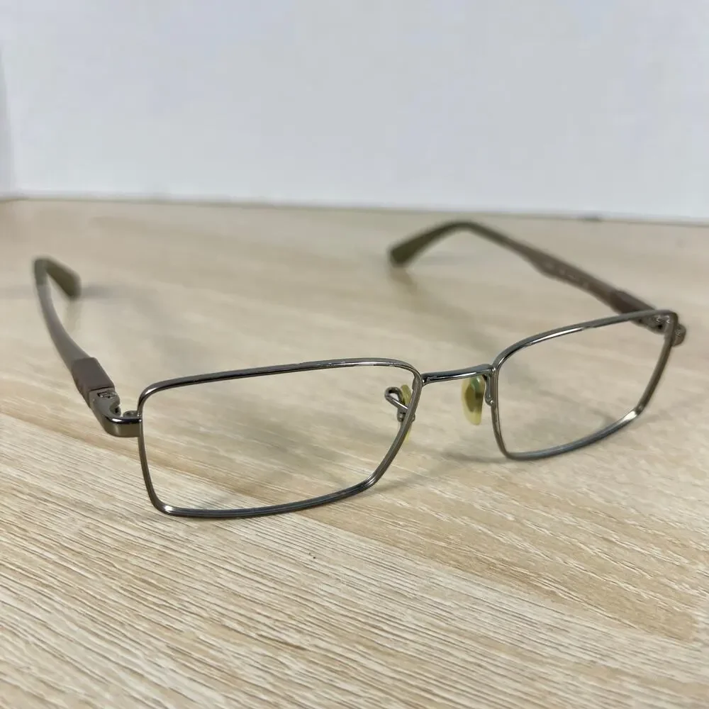 Ray-Ban RB6275 2762 Eyeglasses Gunmetal Light Brown Green 52-17-145